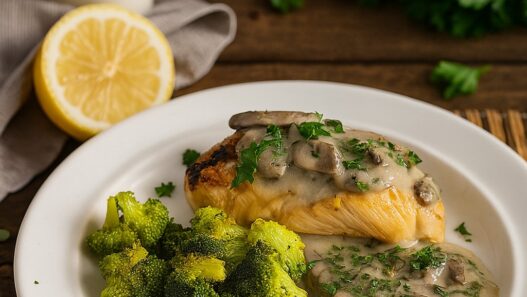 AIP stuffed chicken breast with kale and mushrooms. Perfect for healing gut inflammation, supporting immune balance, and nourishing with nutrient-dense AIP ingredients.