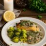 AIP stuffed chicken breast with kale and mushrooms. Perfect for healing gut inflammation, supporting immune balance, and nourishing with nutrient-dense AIP ingredients.