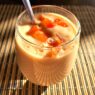 Healthy AIP smoothie with cabbage, celery, and papaya, packed with nutrients for autoimmune health, digestion, and wellness. Dairy-free and gluten-free drink.