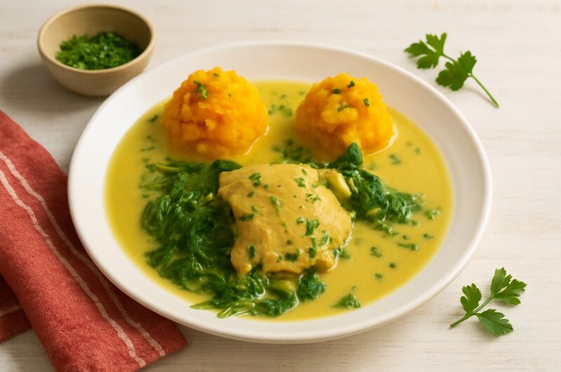 CREAMY NO-TOMATO CHICKEN DINNER