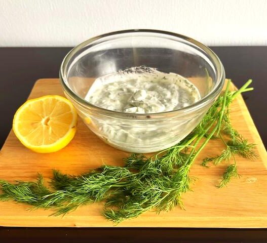 AIP Dill Sauce, is flavorful, full of healthy fats, probiotics and antioxidants that support digestion and reduce inflammation.