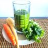 AIP Smoothie with kale, carrots, parsnips, celery root, and ginger, promoting gut health and reducing inflammation for autoimmune wellness and healing.