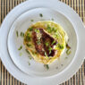 AIP Pork and Cabbage Steaks with seared pork chops and roasted cabbage, a perfect Autoimmune Protocol dinner