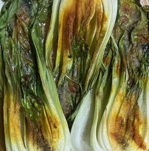 ROASTED BOK CHOY