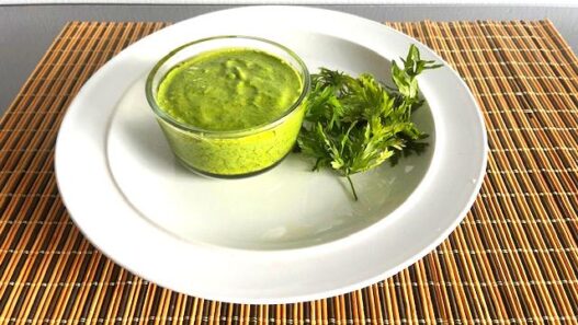 Carrot Greens Sauce packed with antioxidants and anti-inflammatory properties is a way to boost your immune system.