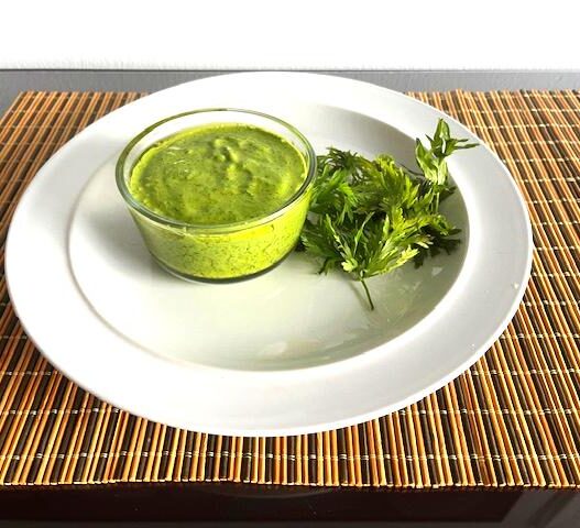 Carrot Greens Sauce packed with antioxidants and anti-inflammatory properties is a way to boost your immune system.