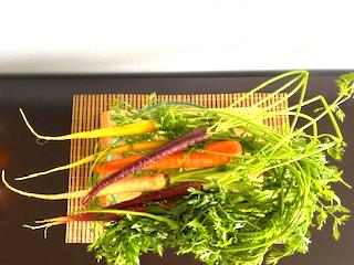 Carrots and carrot greens a source of vitamins and minerals