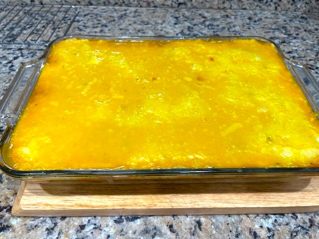 AIP-compliant Turkey and Mashed Sweet Potato Moussaka, a nutritious, anti-inflammatory dish perfect for managing autoimmune diseases and boosting overall health.