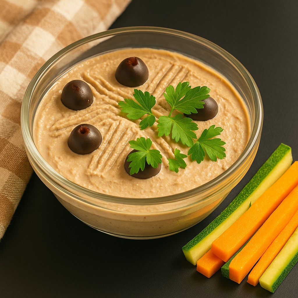 AIP Chicken Liver Pate served in a bowl, garnished with herbs, showcasing a creamy, nutrient-rich spread perfect for autoimmune-friendly diets.