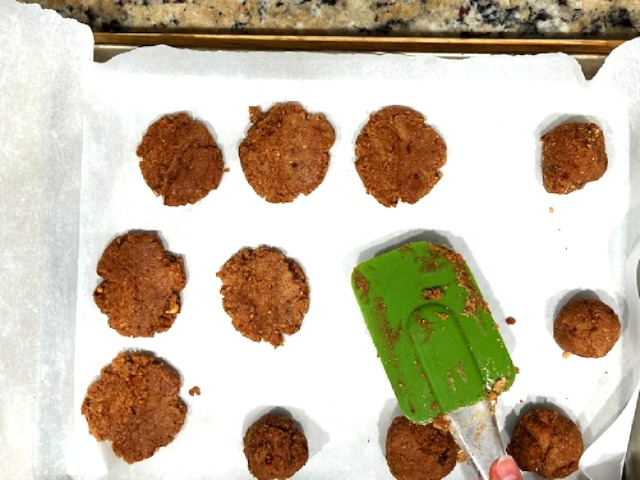 Flattening Carob and Green Banana Flour Cookies – AIP, gluten-free, paleo, healthy baking, immune-boosting treats.