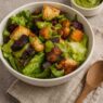 A bowl of Lettuce & Roasted Root Veggies Salad – a gluten-free, dairy-free, AIP-compliant, and autoimmune-friendly recipe.