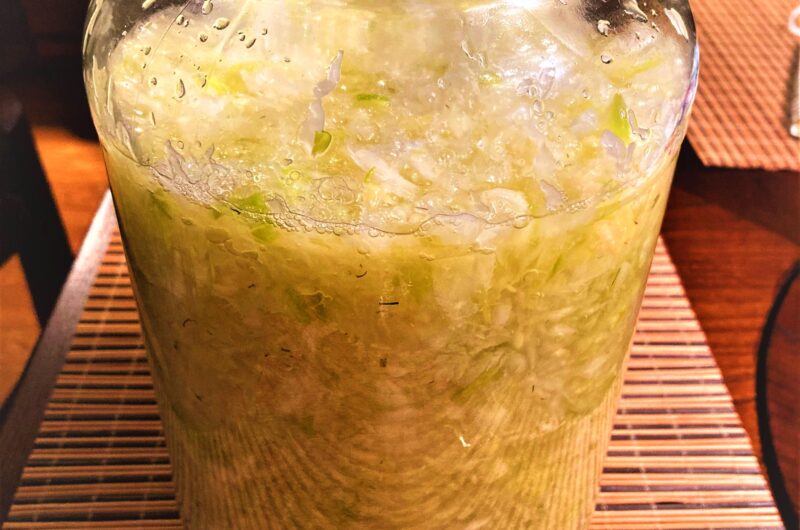 Homemade AIP Sauerkraut