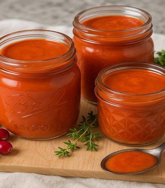 Best No-Tomato Sauce in jars with fresh ingredients, nightshade free, dairy free, gluten free, AIP compliant, healthy gut friendly sauce
